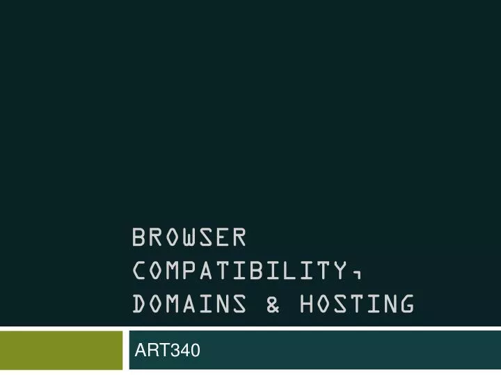 browser compatibility domains hosting