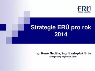 strategie er pro rok 2014