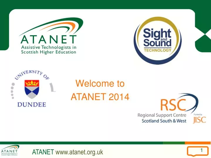 welcome to atanet 2014