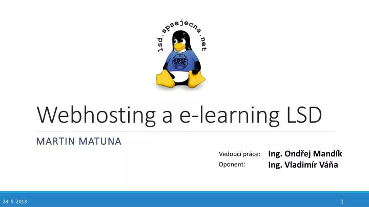 webhosting a e learning lsd