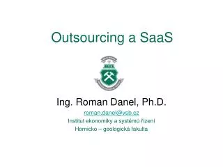 Outsourcing a SaaS