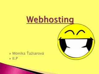 Webhosting