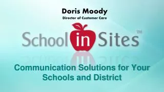 Communication Solutions for Your Schools and District