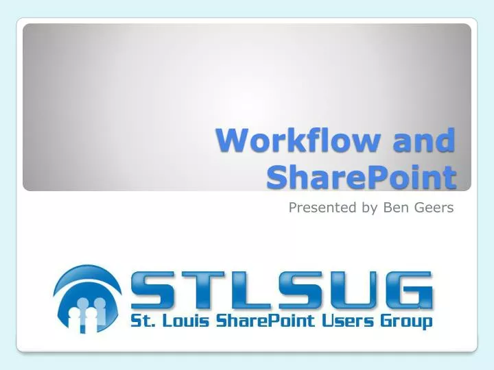 workflow and sharepoint