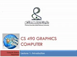 Cs 490 graphics computer