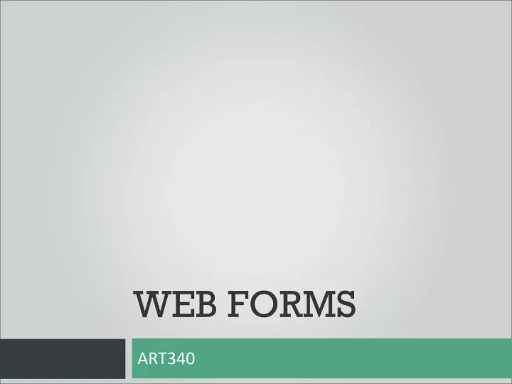 web forms