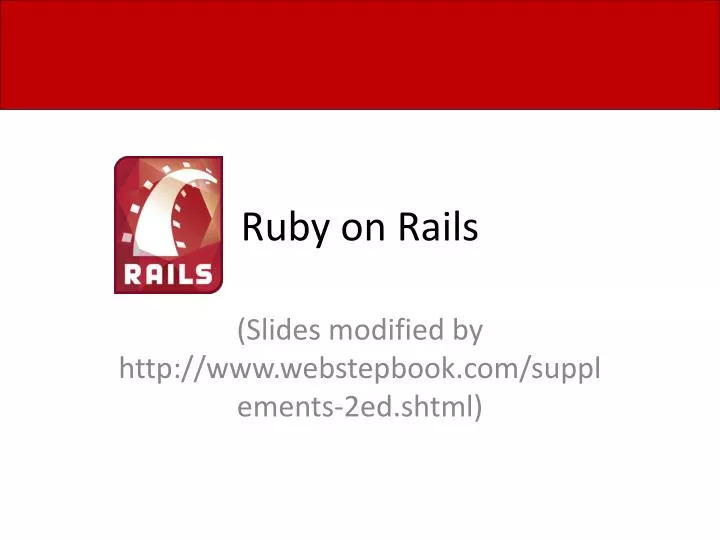 ruby on rails