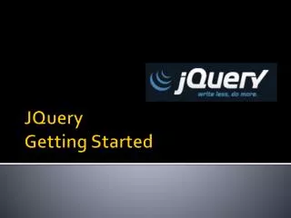 JQuery Getting Started