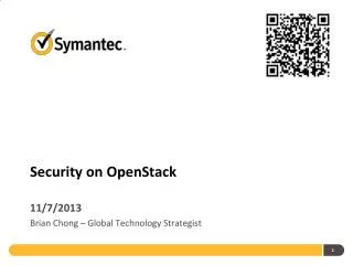 Security on OpenStack
