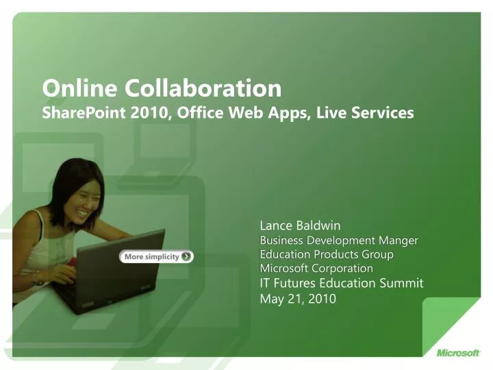 online collaboration sharepoint 2010 office web apps live services