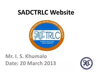 SADCTRLC Website