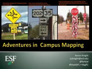 Adventures in Campus Mapping