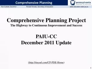 Comprehensive Planning