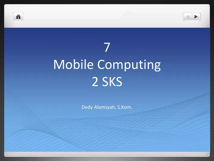 7 mobile computing 2 sks