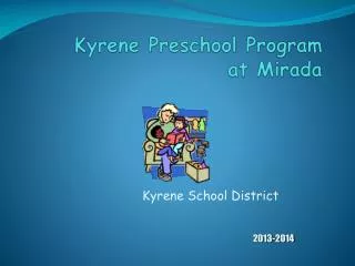 Kyrene Preschool Program at Mirada