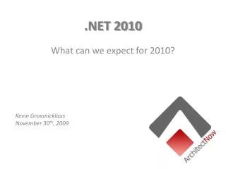 .NET 2010