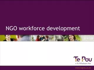NGO workforce development