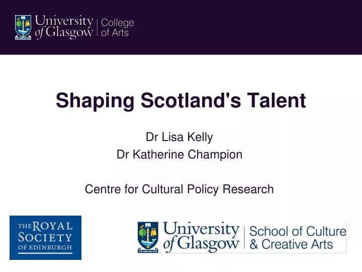 shaping scotland s talent
