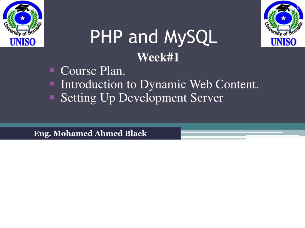 PPT - PHP and MySQL PowerPoint Presentation, free download - ID:2934809