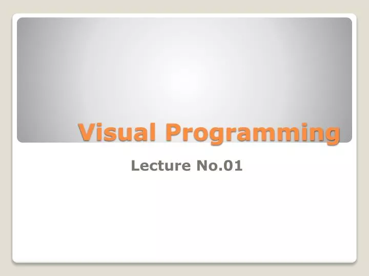 visual programming