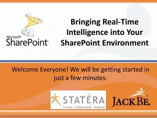 Bringing Real-Time Intelligence into Your SharePoint Environment