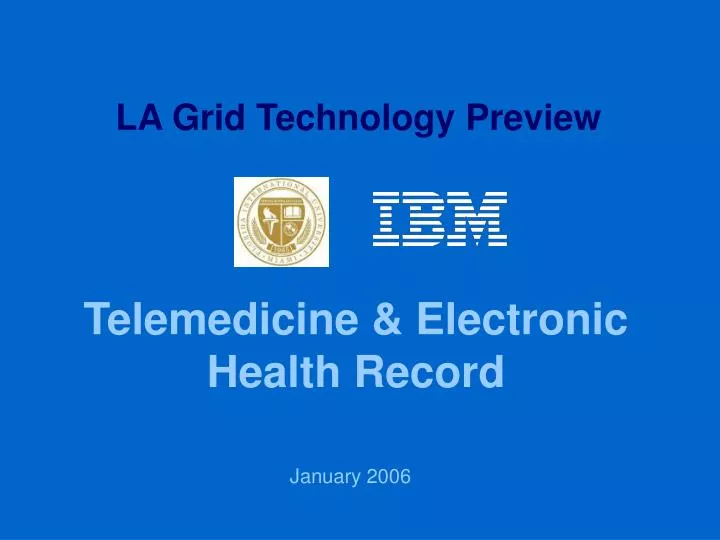 telemedicine electronic health record
