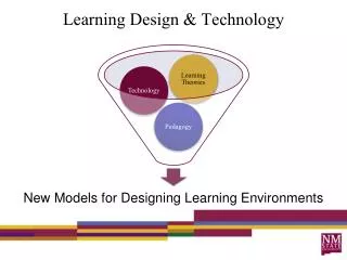 Learning Design &amp; Technology