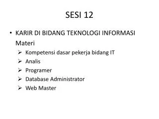 sesi 12