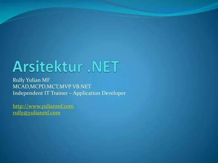 arsitektur net