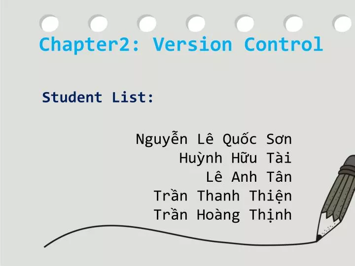 chapter2 version control