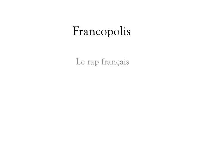 francopolis