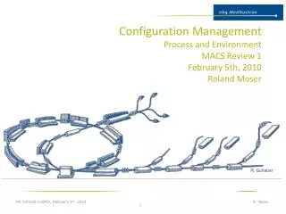 Configuration Management Process and Environment MACS Review 1 February 5th, 2010 Roland Moser