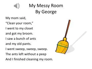 My Messy Room By George