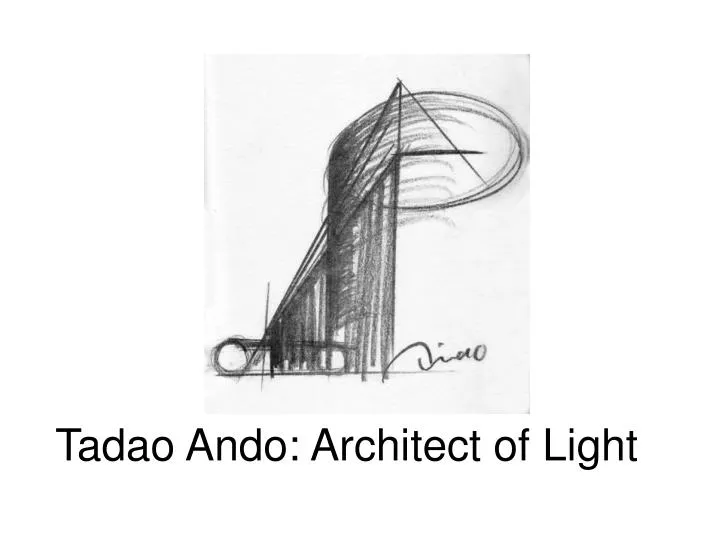 Tadao Ando  Church of Light  Hyōgo Prefectural Museum of Art  Architectural Sketches  MutualArt