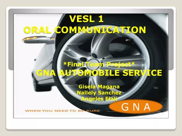 vesl 1 oral communication