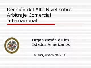 reuni n del alto nivel sobre arbitraje comercial internacional