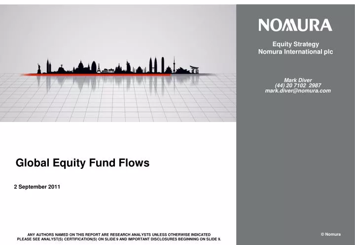 global equity fund flows
