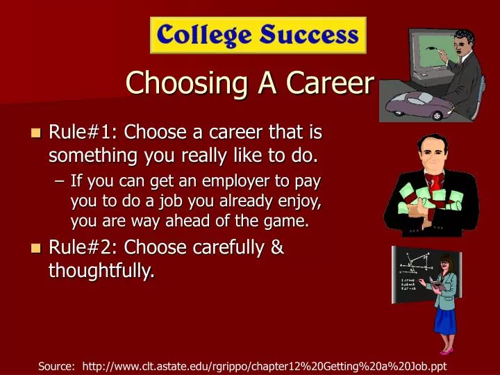 choosing a career