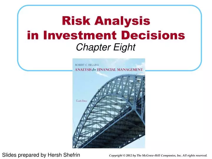 risk analysis in investment decisions