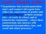 Gender and Ethnicity: Divergent Pathways for Second-Generation Mexican Americans - slide 1