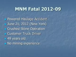 MNM Fatal 2012-09
