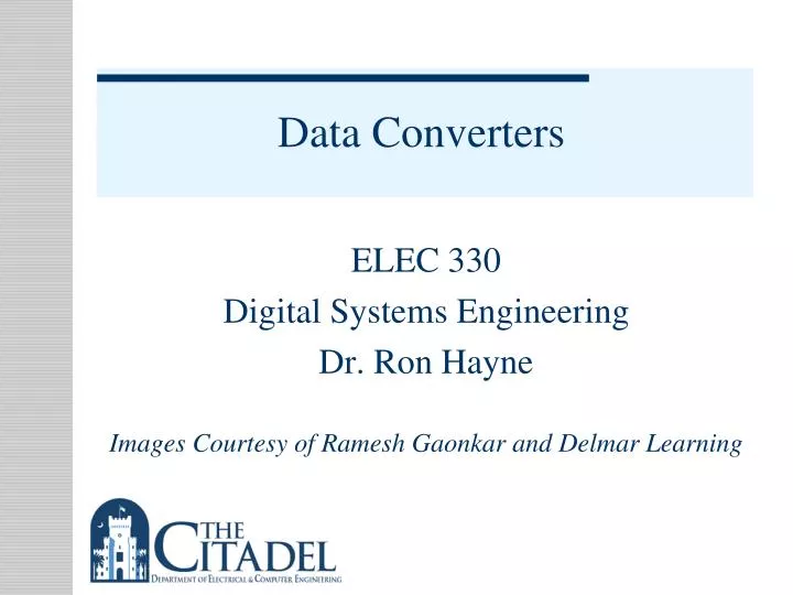 data converters