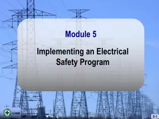 Implementing an Electrical Safety Program