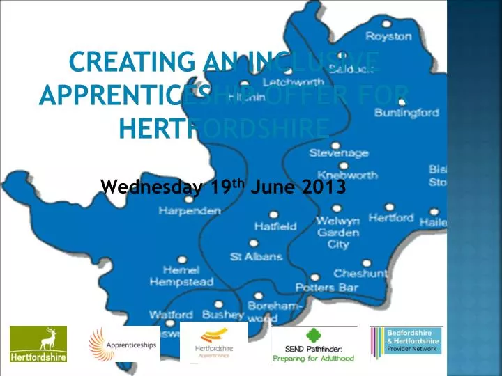 creating an inclusive apprenticeship offer for hertfordshire