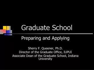 graduate school