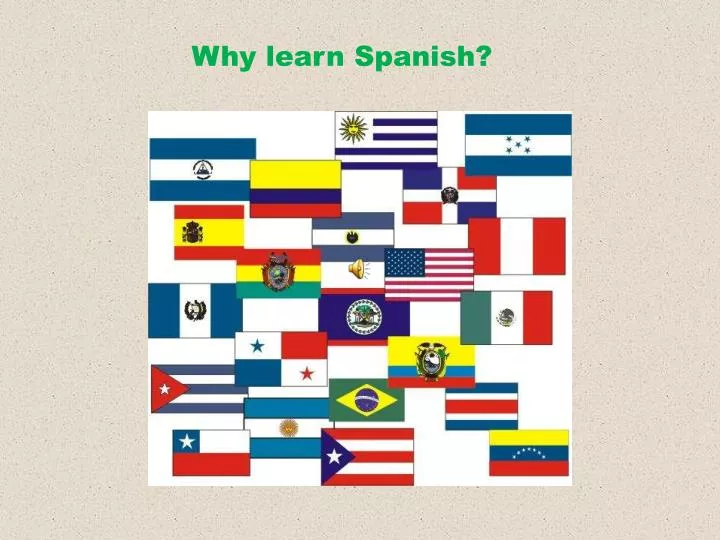 why learn spanish