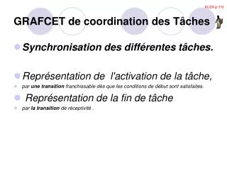 grafcet de coordination des t ches