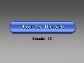 Java On The Web