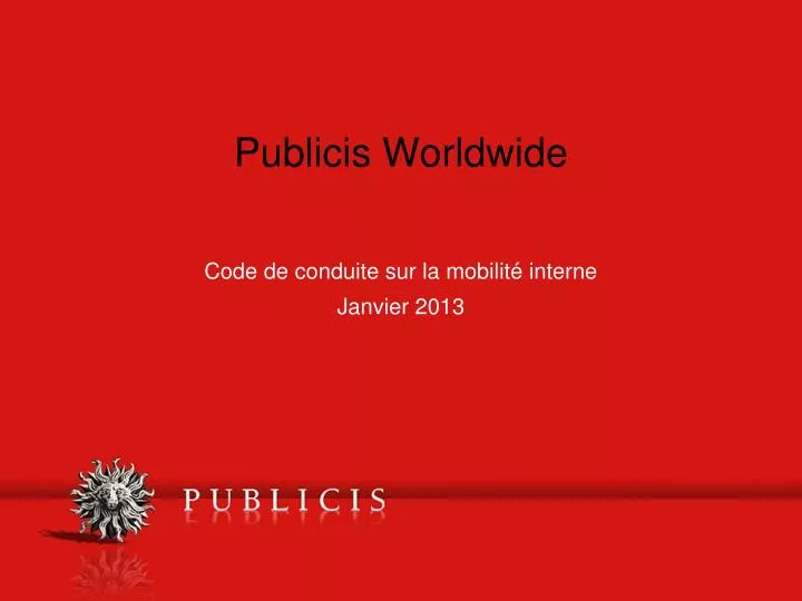 publicis worldwide