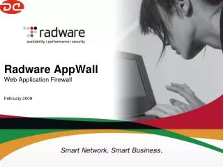 Radware AppWall Web Application Firewall February 2009